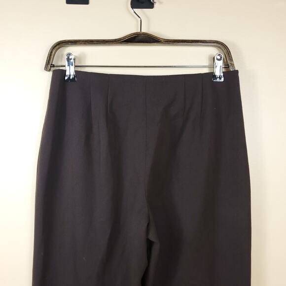 Vintage Talbots Brown Stretch Trouser Dress Pants Size 6 - Picture 6 of 9